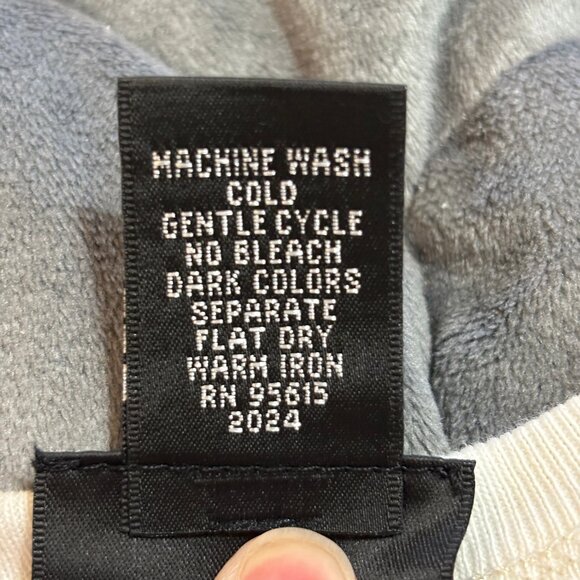 Vintage Rafaella Ivory Cotton T-Shirt Long Sleeves Scoop Neck NOSWT - Picture 12 of 13